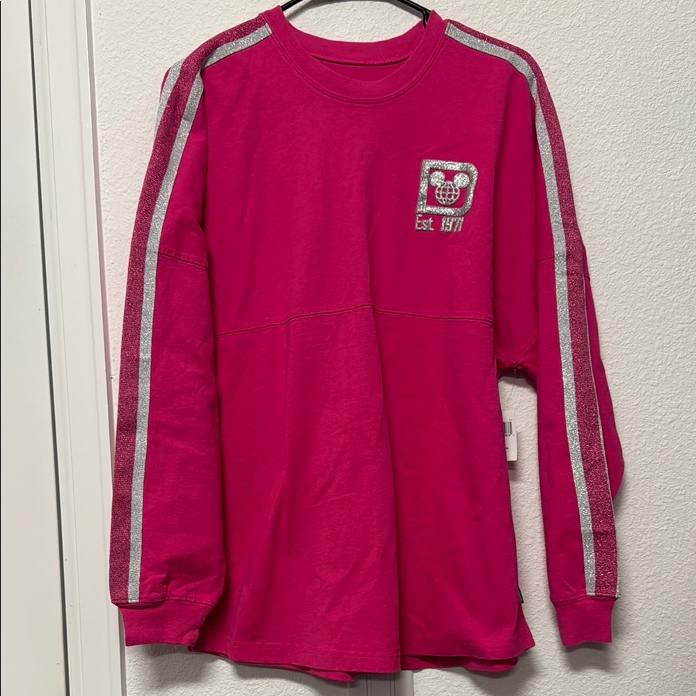 Pink and silver Disney Spirit Jersey